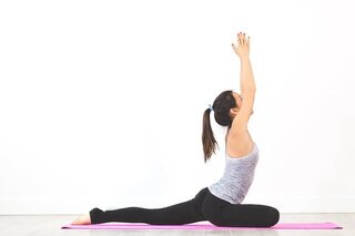 yoga voor beginners linker zijkant