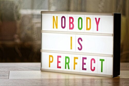 niemand is perfect